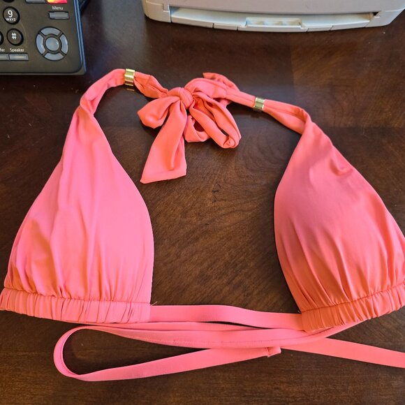 Lauren Ralph Lauren Other - Lauren Ralph Lauren Women Bright Sz 4 Orange Bikini Triangle Swim Ladies Junior